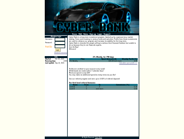 cyber-bank screenshot
