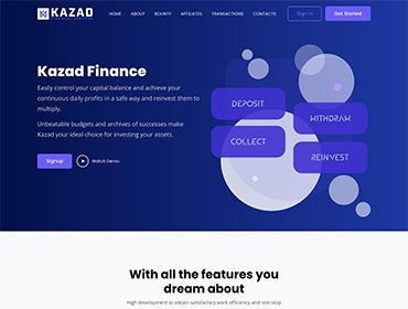 kazadfinance screenshot